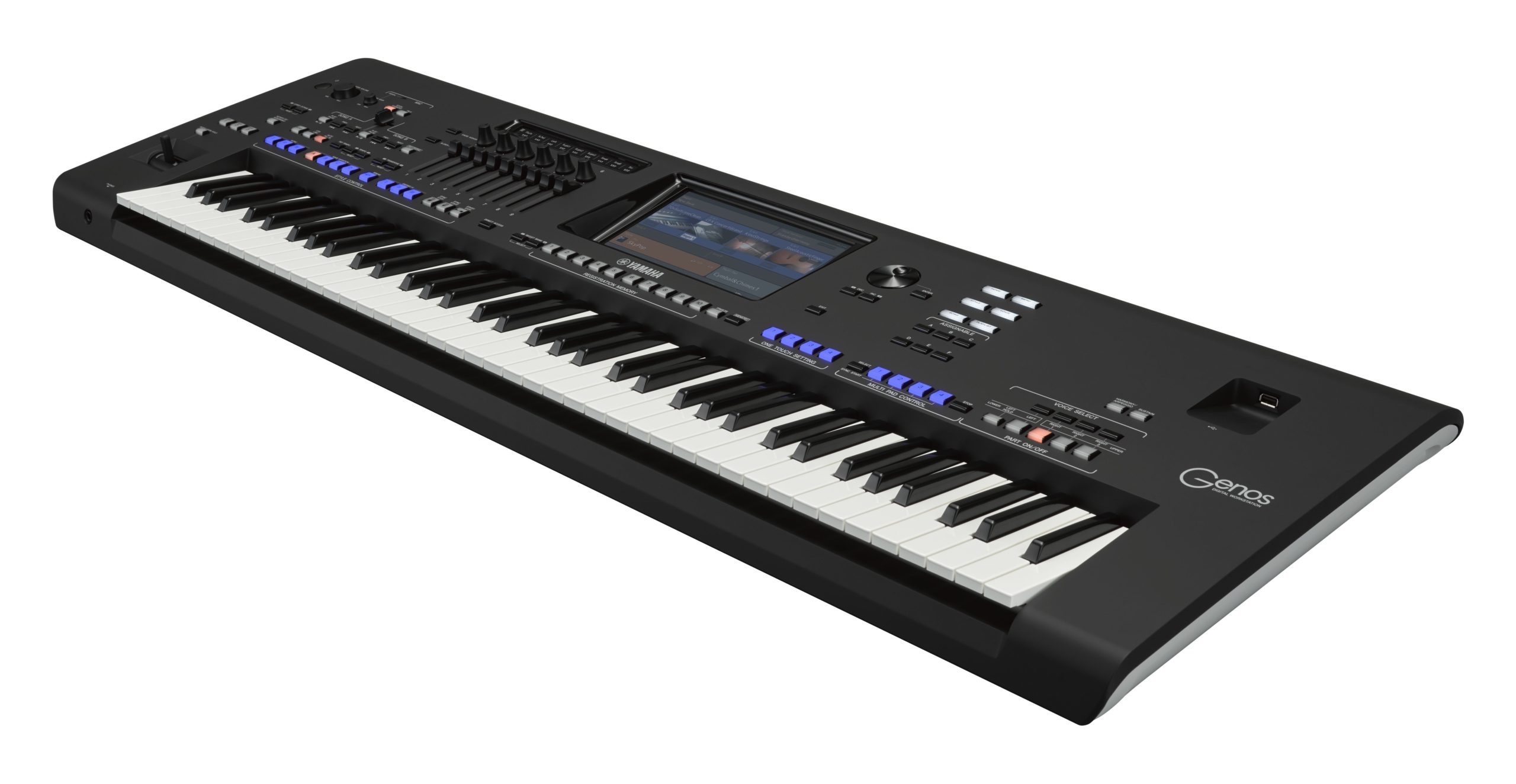 Yamaha Genos V2.0 76 Key Digital Workstation Keyboard 4 Yamaha Genos V2.0 76 Key Digital Workstation Keyboard - Image 2
