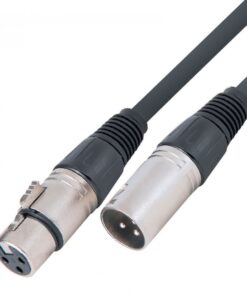 Alternative view of Chord XLR-XLR Balanced Microphone Cable 6m/20ft Black