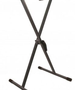 TGI Single Braced Universal Keyboard Stand Black
