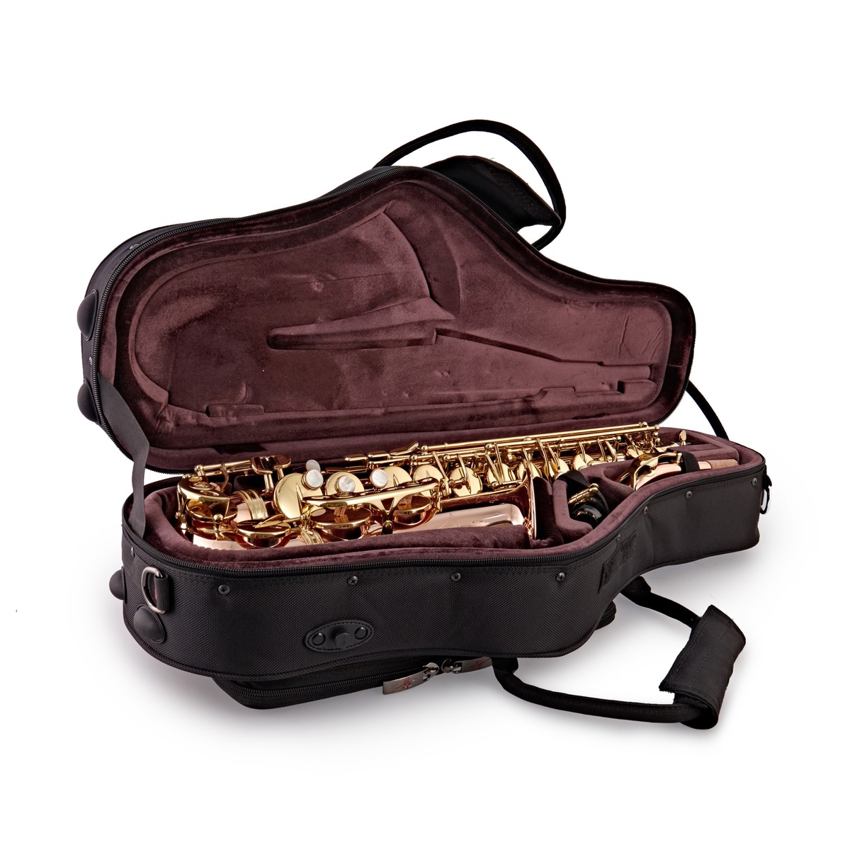 Trevor James SR Alto Saxophone Outfit Bronze with Gold Lacquer Keys 5 Trevor James SR Alto Saxophone Outfit Bronze with Gold Lacquer Keys - Image 3