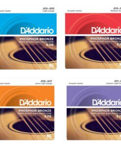D'Addario Phosphor Bronze Acoustic Guitar String Sets
