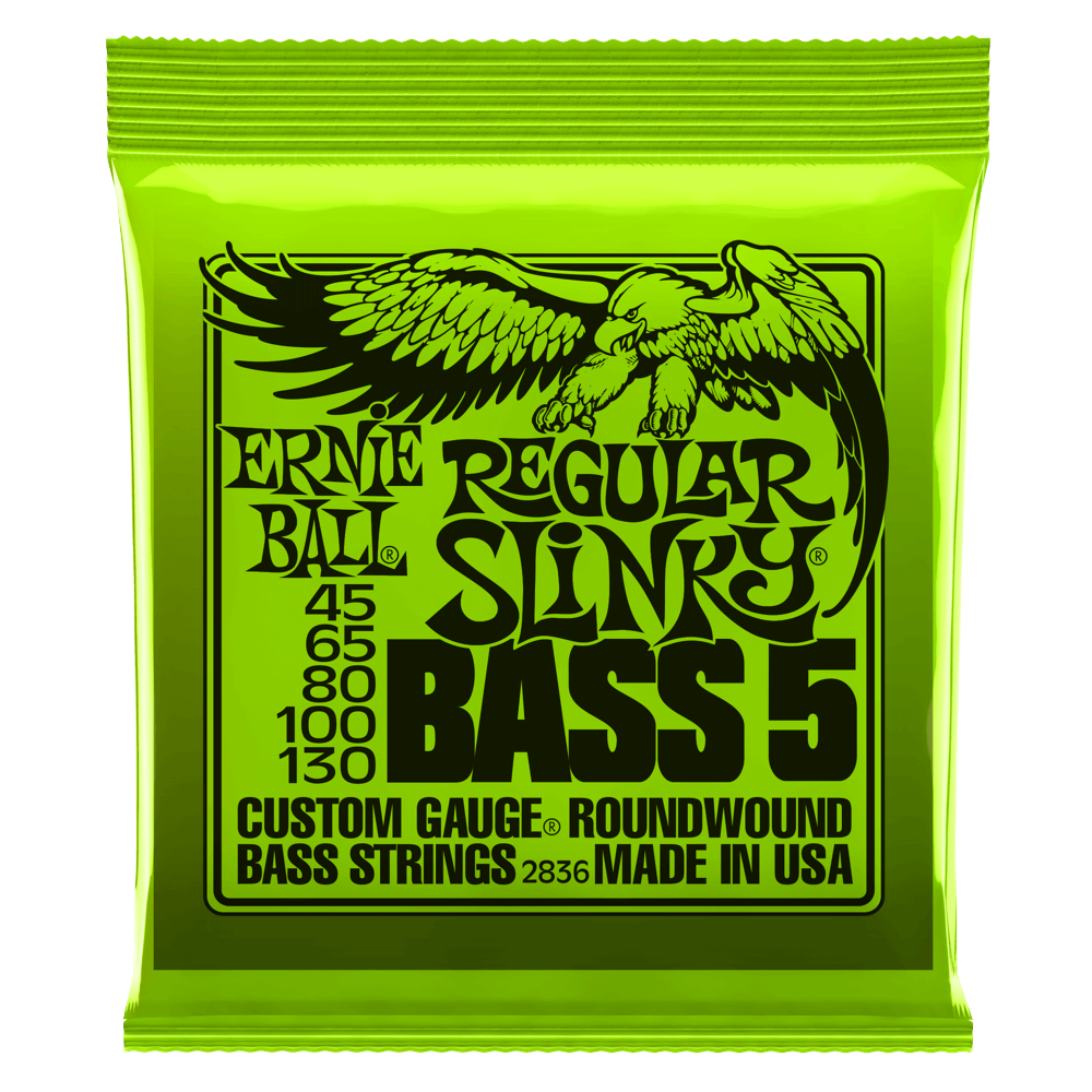 Ernie Ball Regular Slinky Bass 5 Strings (5 String) 3 Ernie Ball Regular Slinky Bass 5 Strings (5 String)