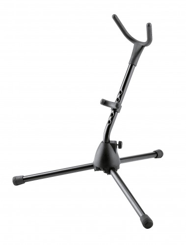 K&M Single Saxophone Stand Alto/Tenor Black 3 K&M Single Saxophone Stand Alto/Tenor Black