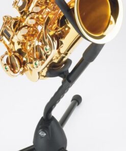 K&M Single Saxophone Stand Alto/Tenor Black 7 K&M Single Saxophone Stand Alto/Tenor Black - Image 3