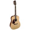 Brunswick BDL200 Dreadnought Acoustic Guitar Natural Left Handed 1 Image for Brunswick BDL200 Dreadnought Acoustic Guitar Natural Left Handed