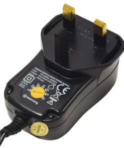 Alternative view of Mercury Energy Efficient UK Switch-mode Universal DC Power Supply 1000mA