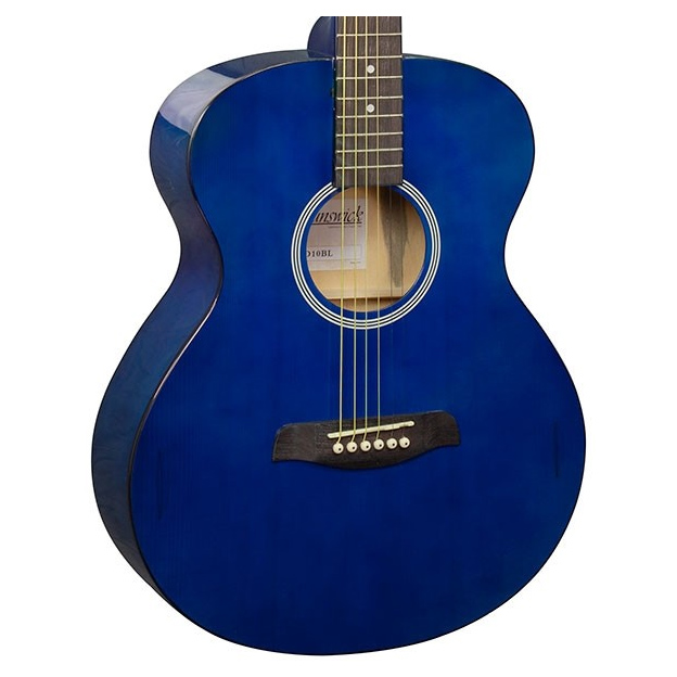 Brunswick BF100 Grand Auditorium Blue Guitar 4 Brunswick BF100 Grand Auditorium Blue Guitar - Image 2