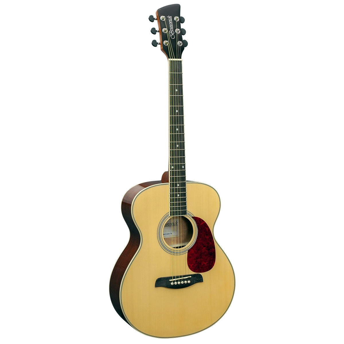 Brunswick BF200 Grand Auditorium Acoustic Guitar Gloss Natural 3 Brunswick Grand Auditorium