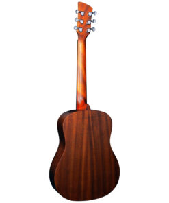 Brunswick BT200 Travel Guitar Tobacco Sunburst Inc Gig Bag - Image 3