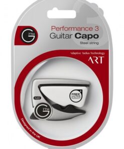 G7th Performance 3 Guitar Capo Silver 7 G7th Performance 3 Guitar Capo Silver - Image 3