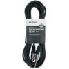 Chord XLR- 6.3mm Jack Unbalanced Microphone Cable 6m/20ft Black 2 Image for Chord XLR- 6.3mm Jack Unbalanced Microphone Cable 6m/20ft Black