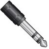 QTX 3.5mm Mini Stereo Jack Socket - 6.3mm (1/4") Stereo Jack Plug Adaptor 1 Image for QTX 3.5mm Mini Stereo Jack Socket - 6.3mm (1/4") Stereo Jack Plug Adaptor