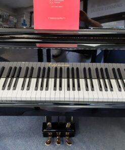Alternative view of Lippmann Baby Grand Piano Highly Polished Black inc Height Adjustable Stool