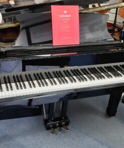 Lippmann Baby Grand Piano Highly Polished Black inc Height Adjustable Stool