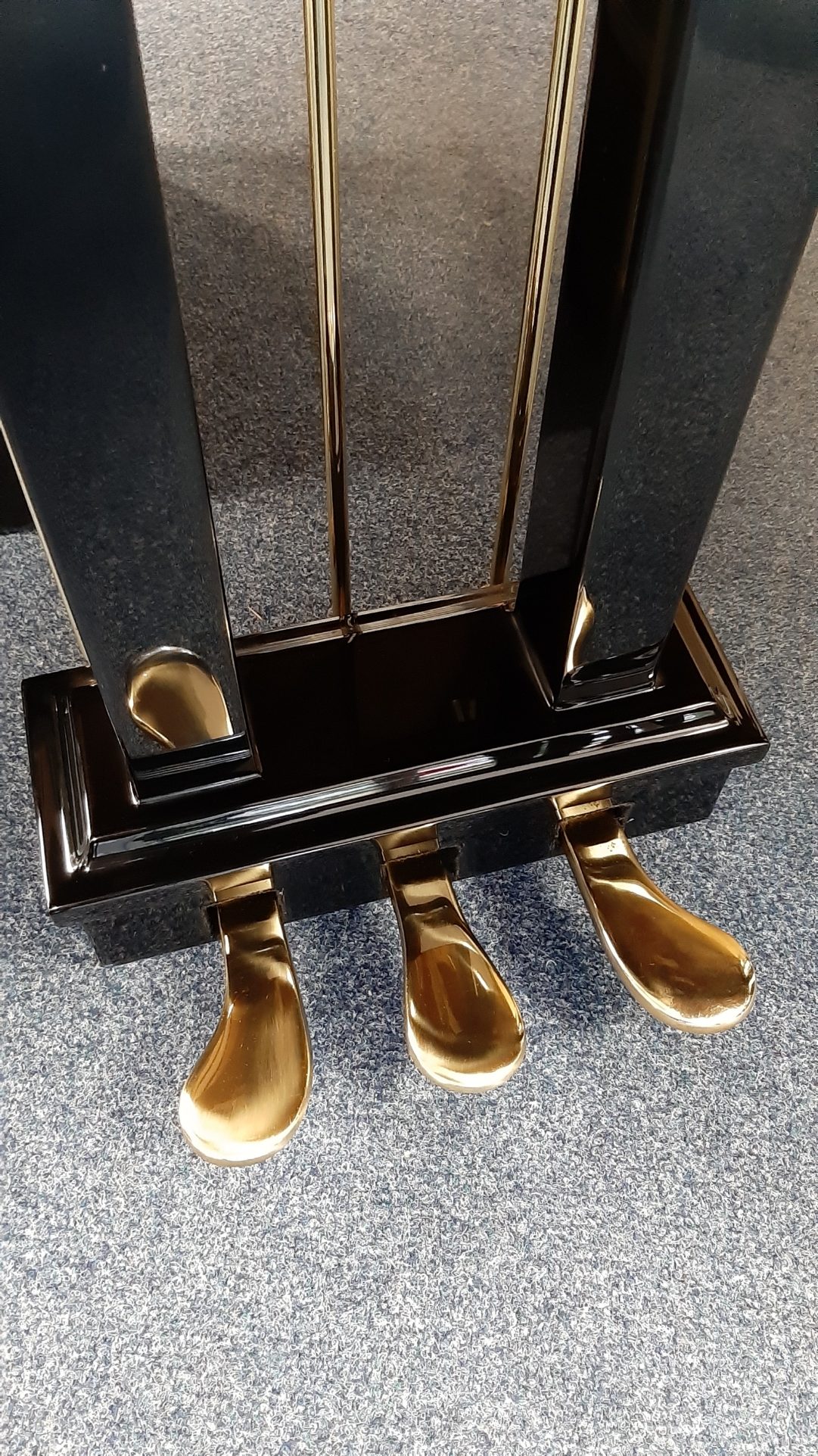 Lippmann Baby Grand Piano Highly Polished Black inc Height Adjustable Stool 8 Lippmann Baby Grand Piano Highly Polished Black inc Height Adjustable Stool - Image 6