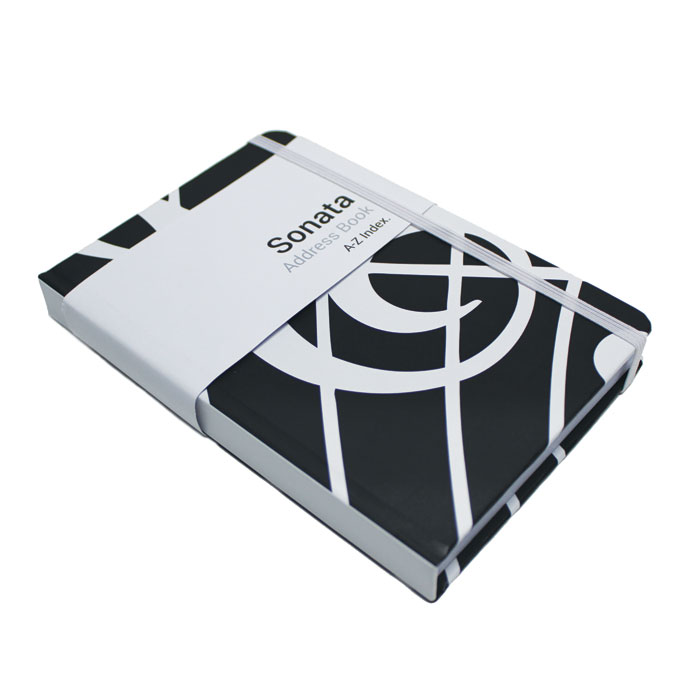 Sonata A6 Pocket Address Book Black 3 Sonata A6 Pocket Address Book Black