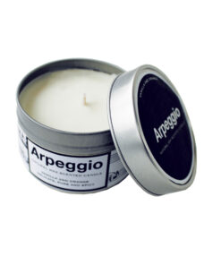 Arpeggio Scented Candle In A Tin Vanilla & Orange