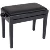 Image for Kinsman Adjustable Piano Bench Polished Gloss Black