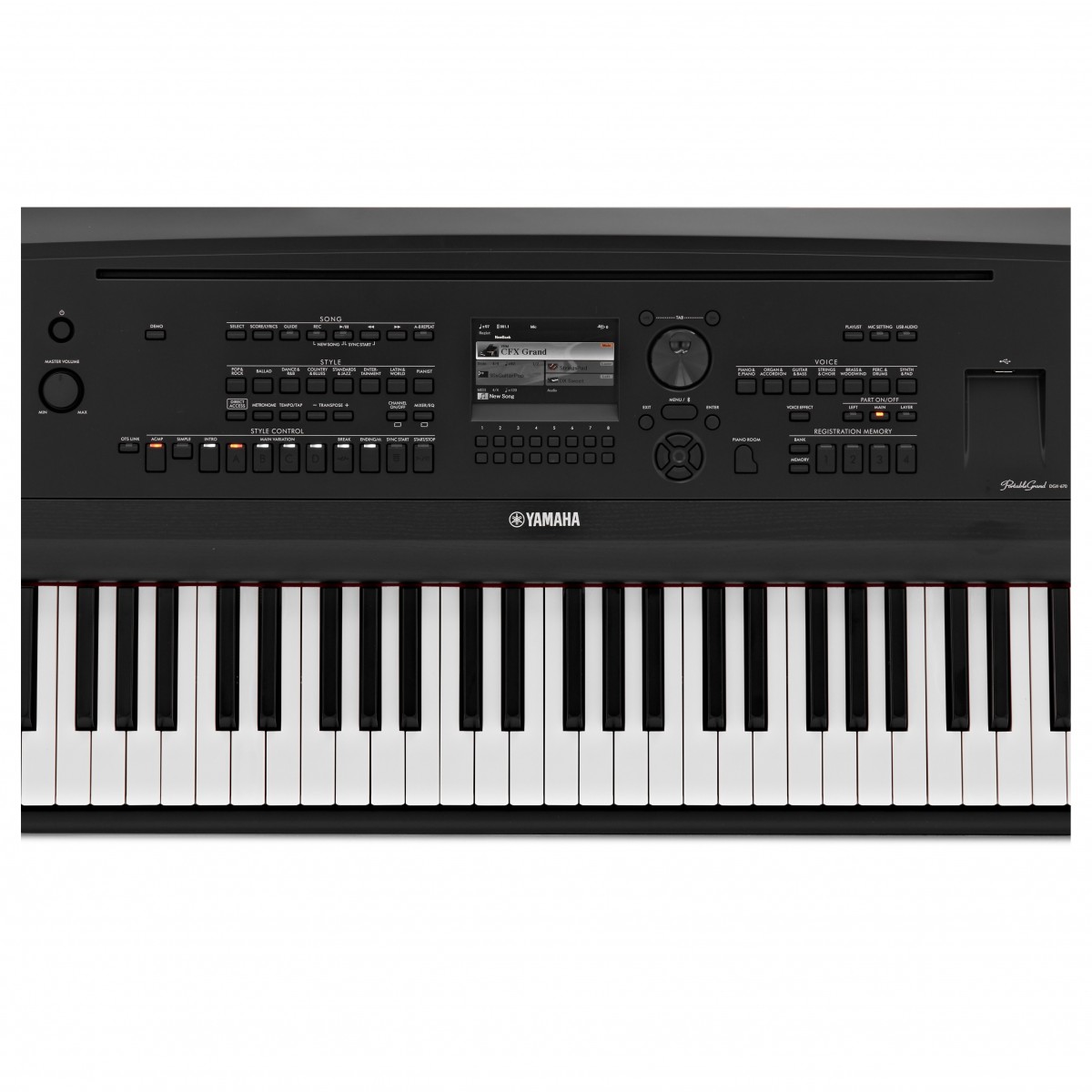 Yamaha DGX-670 88 Key Portable Grand Digital Piano inc L-300 Stand 6 Yamaha DGX-670 88 Key Portable Grand Digital Piano inc L-300 Stand - Image 4