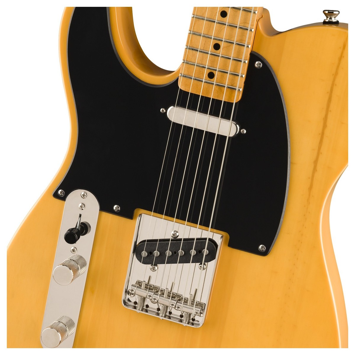 Fender Squier Classic Vibe '50s Telecaster Electric Guitar Left Hand MN Butterscotch Blonde 4 Fender Squier Classic Vibe '50s Telecaster Electric Guitar Left Hand MN Butterscotch Blonde - Image 2