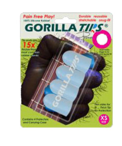 Gorilla Tips Fingertip Protectors Clear Extra Small Size