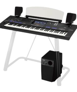 Yamaha Genos V2.0 76 Key Digital Workstation Keyboard inc GNS-MS01 Speaker System