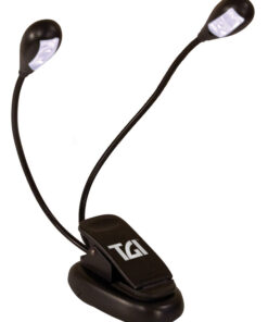 TGI TGMSL2 Gooseneck Music Stand Clip-On Dual Light (4 LED)