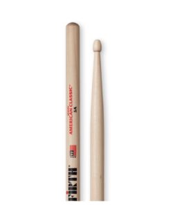 Alternative view of Vic Firth American Classic 5A Hickory Drumsticks Wood Tip