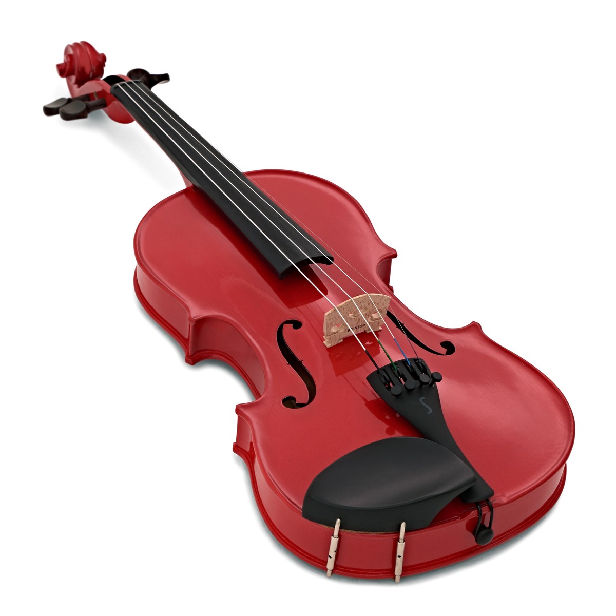 Stentor Harlequin 4/4 Violin Outfit Cherry Red 4 Stentor Harlequin 4/4 Violin Outfit Cherry Red - Image 2