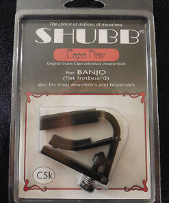 Alternative view of Shubb C5K Capo Noir Banjo/Mandolin Capo Black Chrome