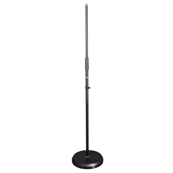 TGI Microphone Straight Stand Round Heavy Base Black 3 TGI Microphone Straight Stand Round Heavy Base Black