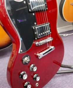 Alternative view of Epiphone SG Standard Electric Guitar, Left Handed, Cherry Red