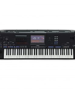 Alternative view of Yamaha Genos 2 76 Key Digital Arranger Workstation Keyboard inc GNS-MS01 Speaker System & L-7B Stand