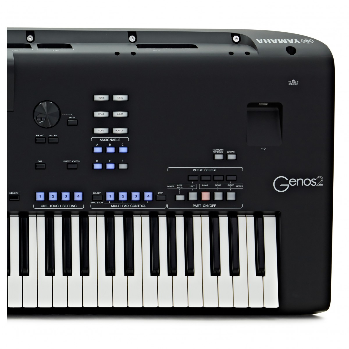 Yamaha Genos 2 76 Key Digital Arranger Workstation Keyboard inc GNS-MS01 Speaker System 9 Yamaha Genos 2 76 Key Digital Arranger Workstation Keyboard inc GNS-MS01 Speaker System - Image 7