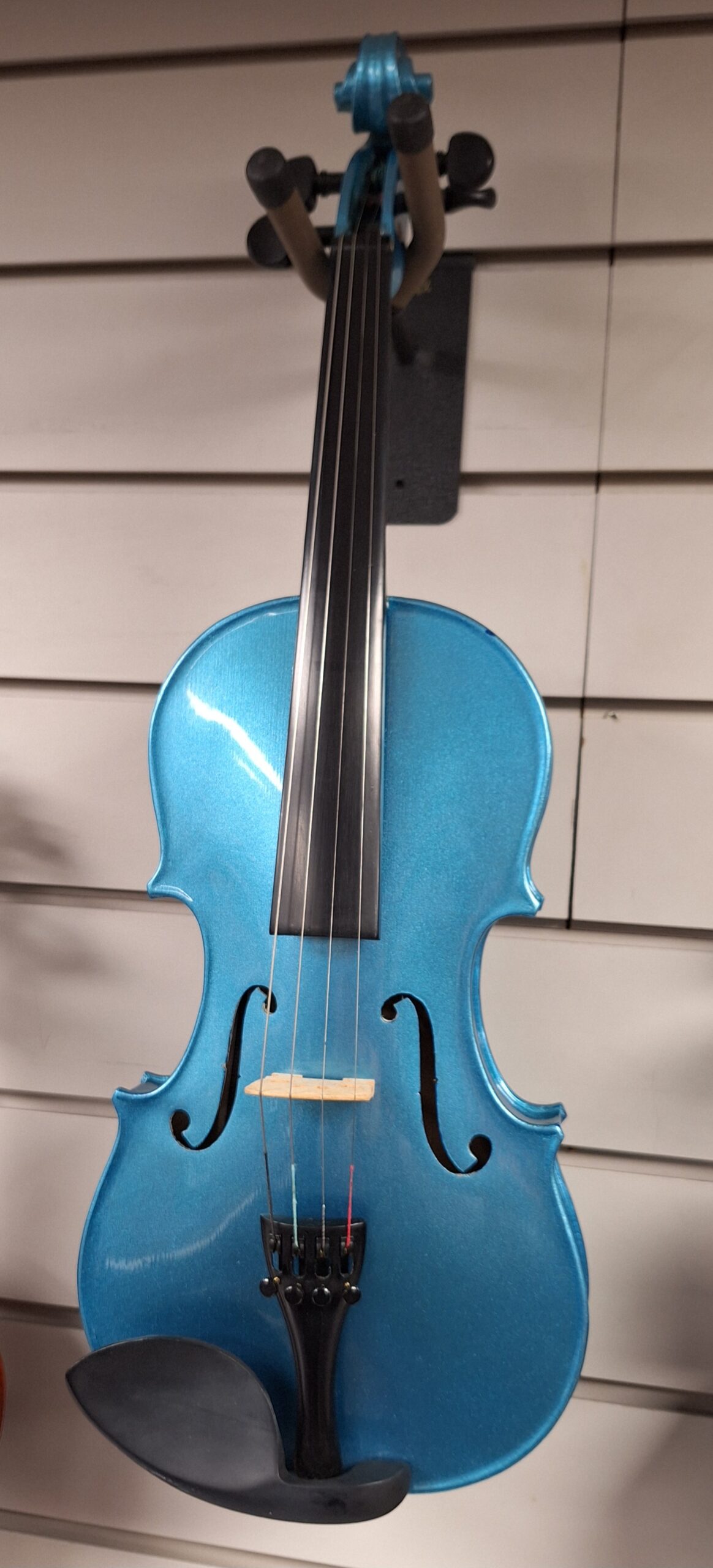 Antoni AV31BL 3/4 Size Violin Outfit Metallic Blue 3 Antoni AV31BL 3/4 Size Violin Outfit Metallic Blue