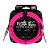 Image for Ernie Ball Flex Instrument/Guitar Cable 10ft/3m Pink