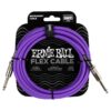 Ernie Ball Flex Instrument/Guitar Cable 10ft/3m Purple