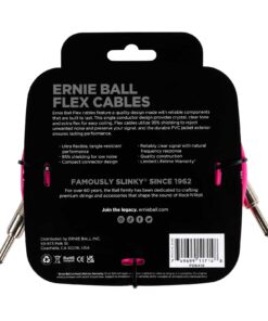Alternative view of Ernie Ball Flex Instrument/Guitar Cable 20ft/6m Pink