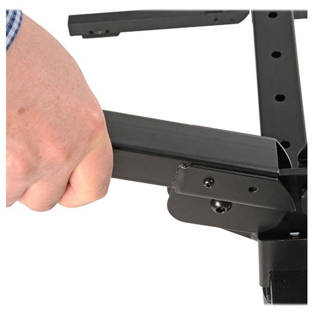 Quiklok M-61 Single-Tier Foldable Keyboard Stand 7 Quiklok M-61 Single-Tier Foldable Keyboard Stand - Image 5