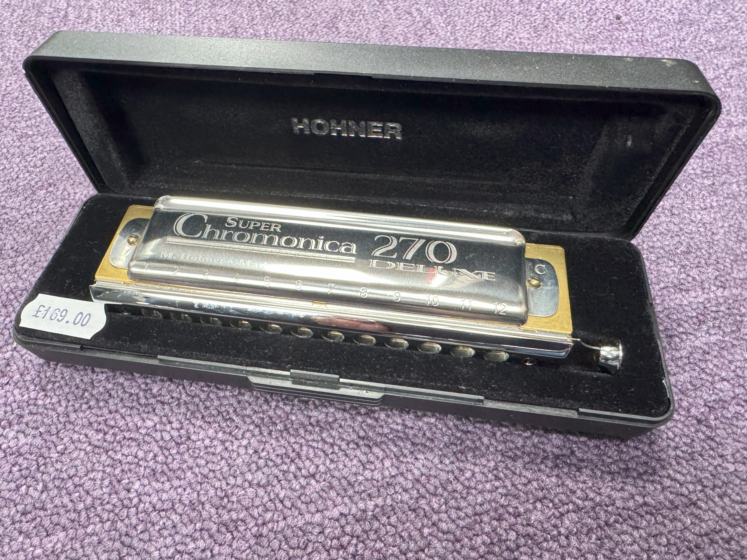 Hohner Super Chromonica 270 Deluxe Harmonica Key C 3 Hohner Super Chromonica 270 Deluxe Harmonica Key C
