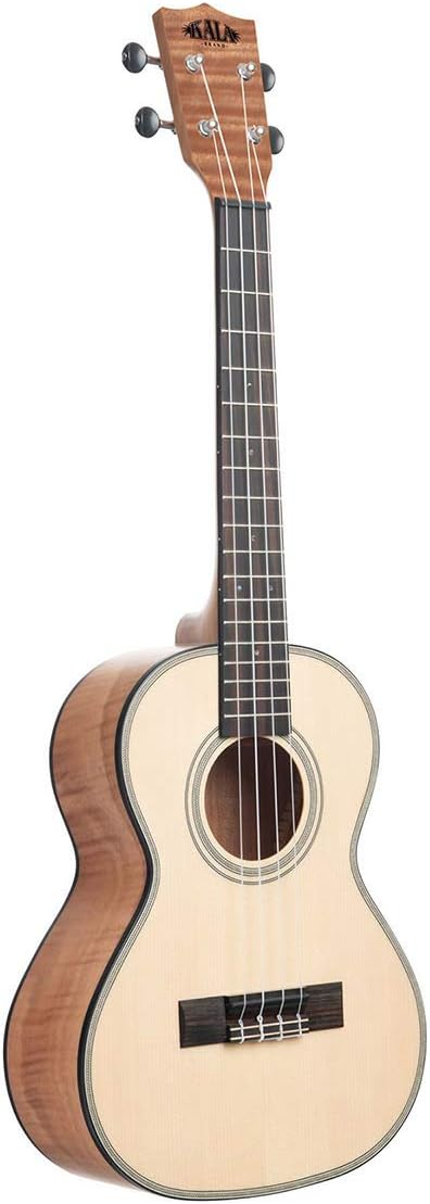 Kala KA-SSEM-T Tenor Ukulele Solid Spruce Exotic Mahogany Natural 4 Kala KA-SSEM-T Tenor Ukulele Solid Spruce Exotic Mahogany Natural - Image 2