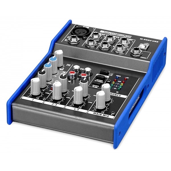 Pronomic M-502U 5 Channel USB Compact Mixer 3 Pronomic M-502U 5 Channel USB Compact Mixer