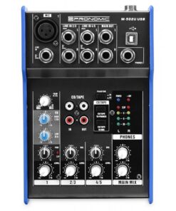 Pronomic M-502U 5 Channel USB Compact Mixer 7 Pronomic M-502U 5 Channel USB Compact Mixer - Image 2