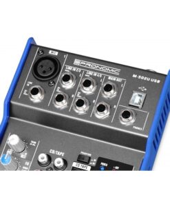Pronomic M-502U 5 Channel USB Compact Mixer 8 Pronomic M-502U 5 Channel USB Compact Mixer - Image 3