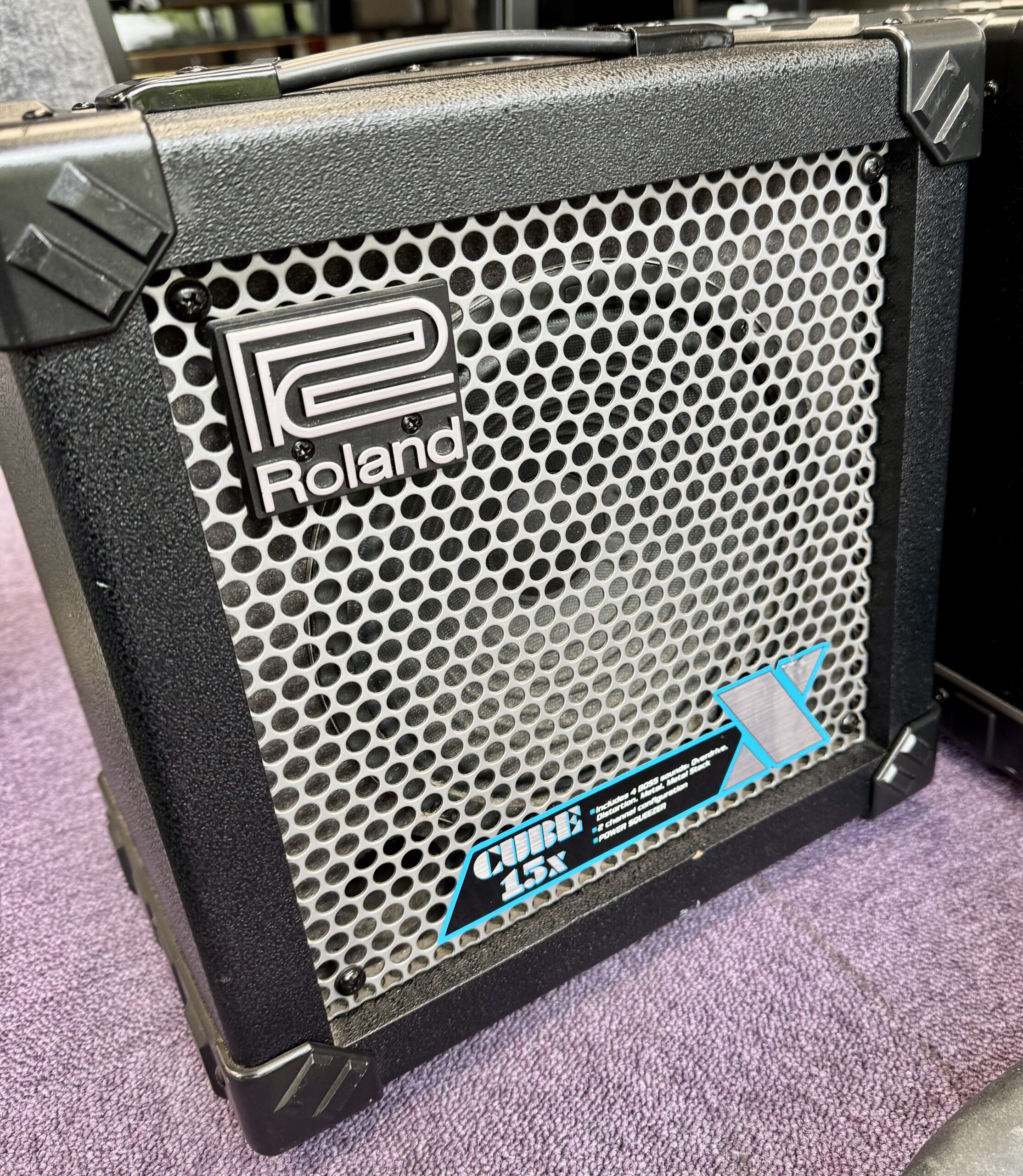Roland Cube 15X 15 Watt Electric Guitar Amp 4 Roland Cube 15X 15 Watt Electric Guitar Amp - Image 2