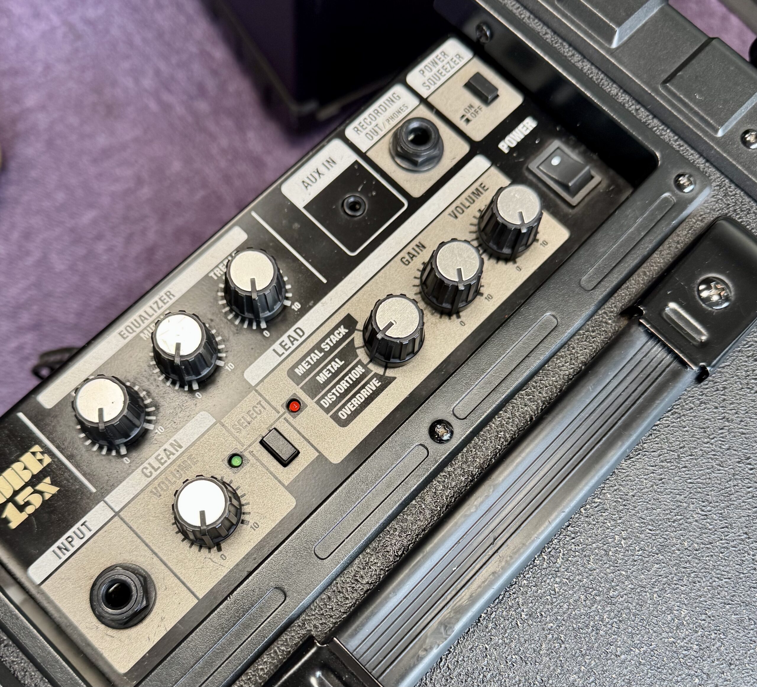 Roland Cube 15X 15 Watt Electric Guitar Amp 5 Roland Cube 15X 15 Watt Electric Guitar Amp - Image 3