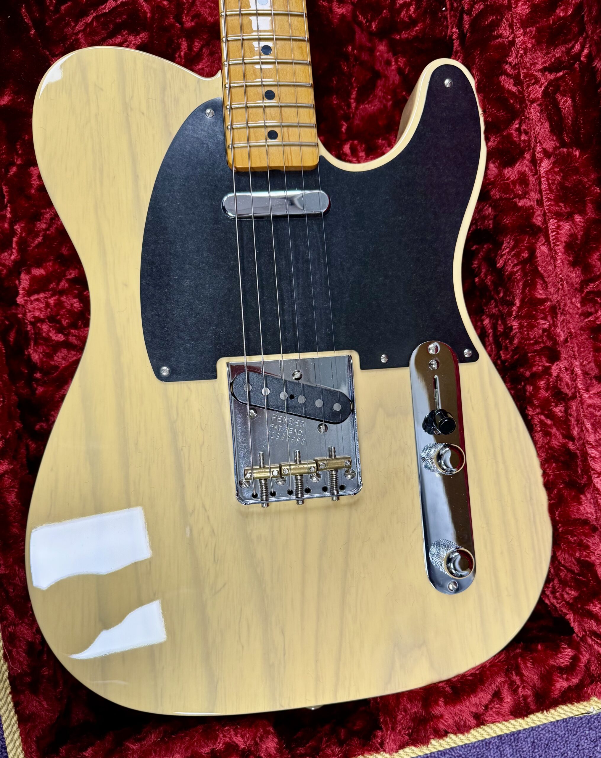 Fender 70th Anniversary USA Broadcaster MN Blonde inc Original Tweed Hard Case (2020) 3 Fender 70th Anniversary USA Broadcaster MN Blonde inc Original Tweed Hard Case (2020)