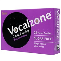 Vocalzone Throat Pastilles Blackcurrant 3 Vocalzone Throat Pastilles Blackcurrant