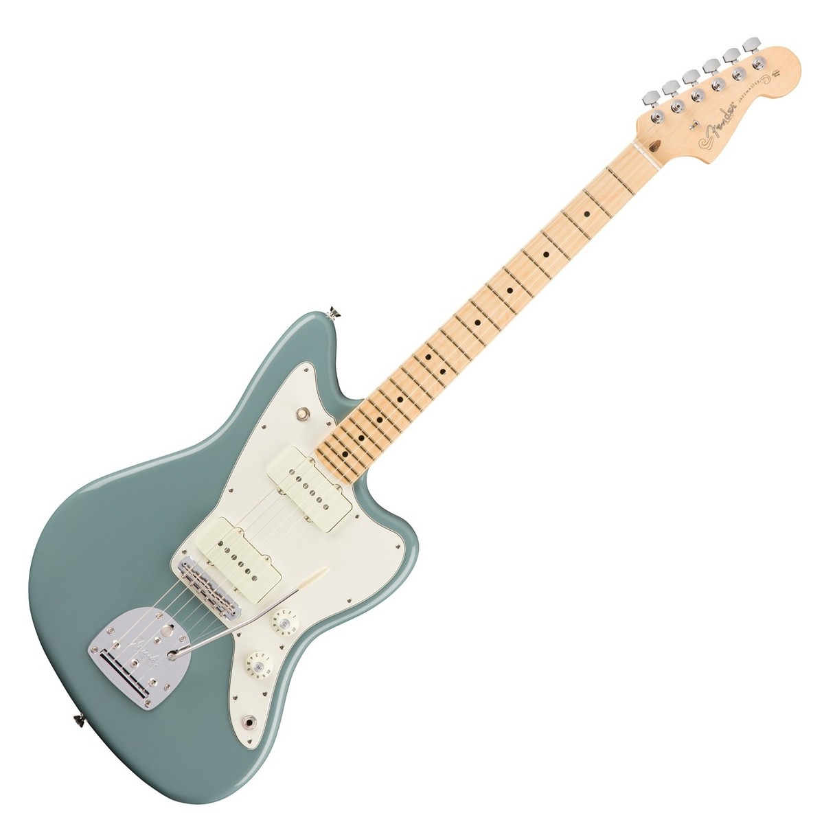 Fender American Professional Jazzmaster MN Sonic Grey inc Fender Elite Moulded Hard Case (2016) 4 Fender American Professional Jazzmaster MN Sonic Grey inc Fender Elite Moulded Hard Case (2016) - Image 2