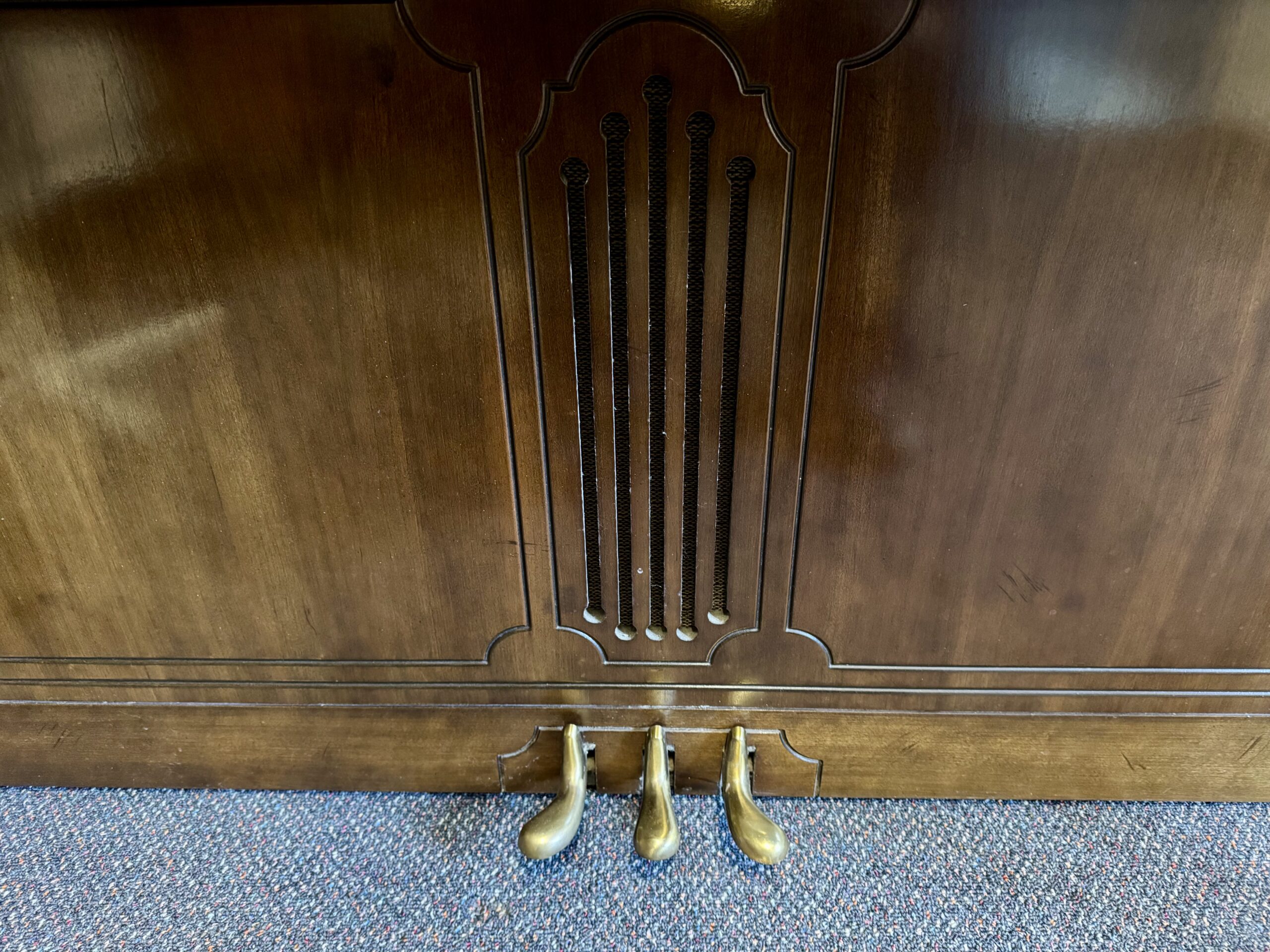 Wurlitzer F-087 Spinet Acoustic Piano inc Bench (c1980) 13 Wurlitzer F-087 Spinet Acoustic Piano inc Bench (c1980) - Image 11